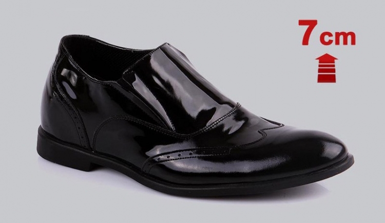 TALLMAXX Lastikli M Modeli Siyah Rugan Ayakkabı